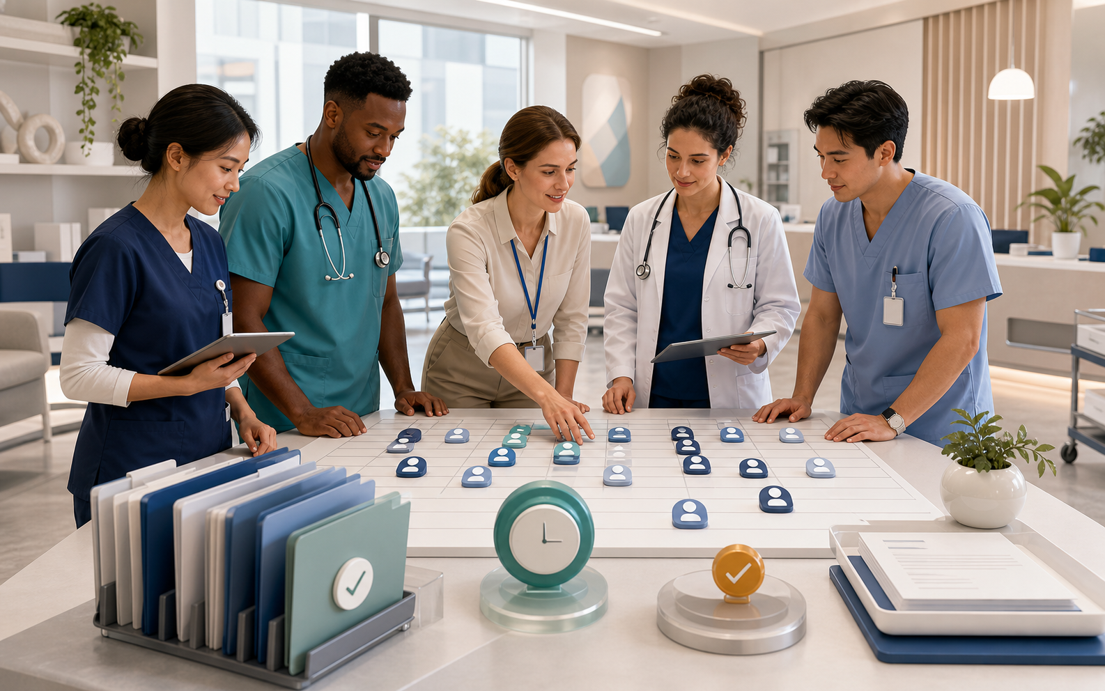 Healthcare Workforce Operations Platform project illustration