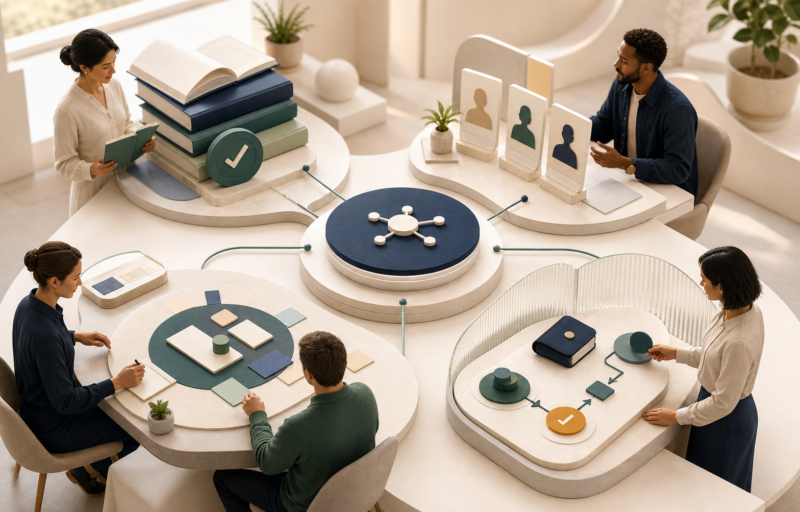 Integrated Business Hub Suite project illustration